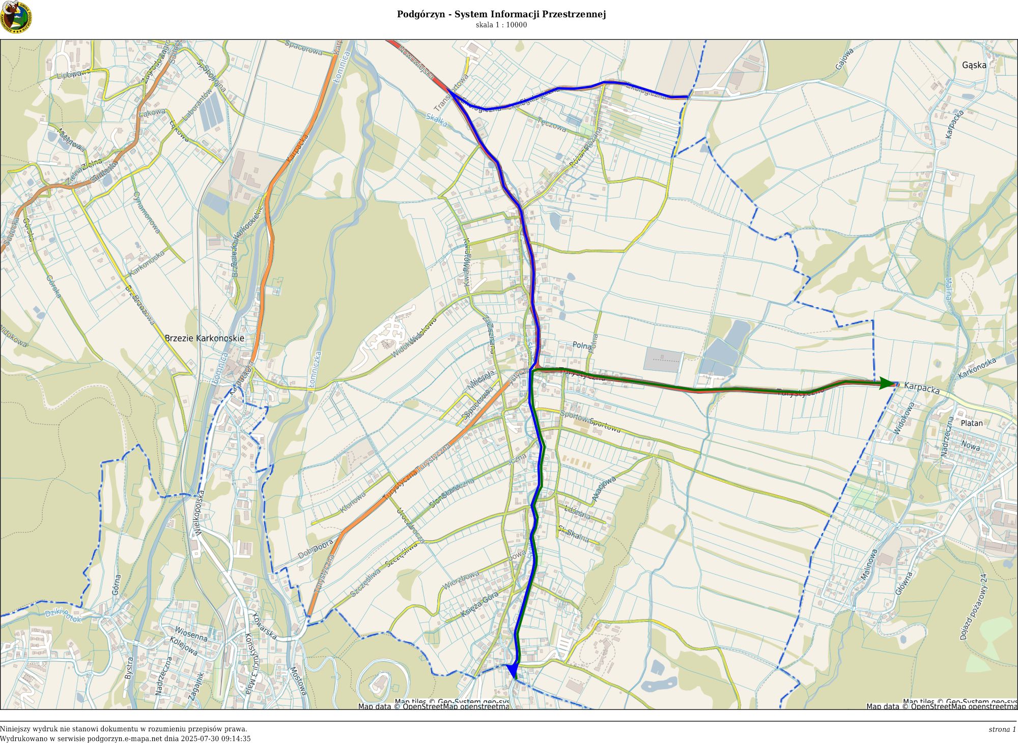 Wyścig Tour De Pologne - Utrudnienia w ruchu Ścięgny - 5.08.2025r.